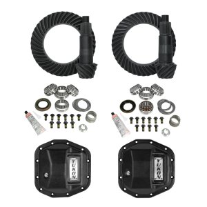 Jeep Wrangler JL Differential Install Kits - Front + Rear - Yukon Gear & Axle - Stage 2 Re-Gear Kit with 5.13 Ratio - `18-`27